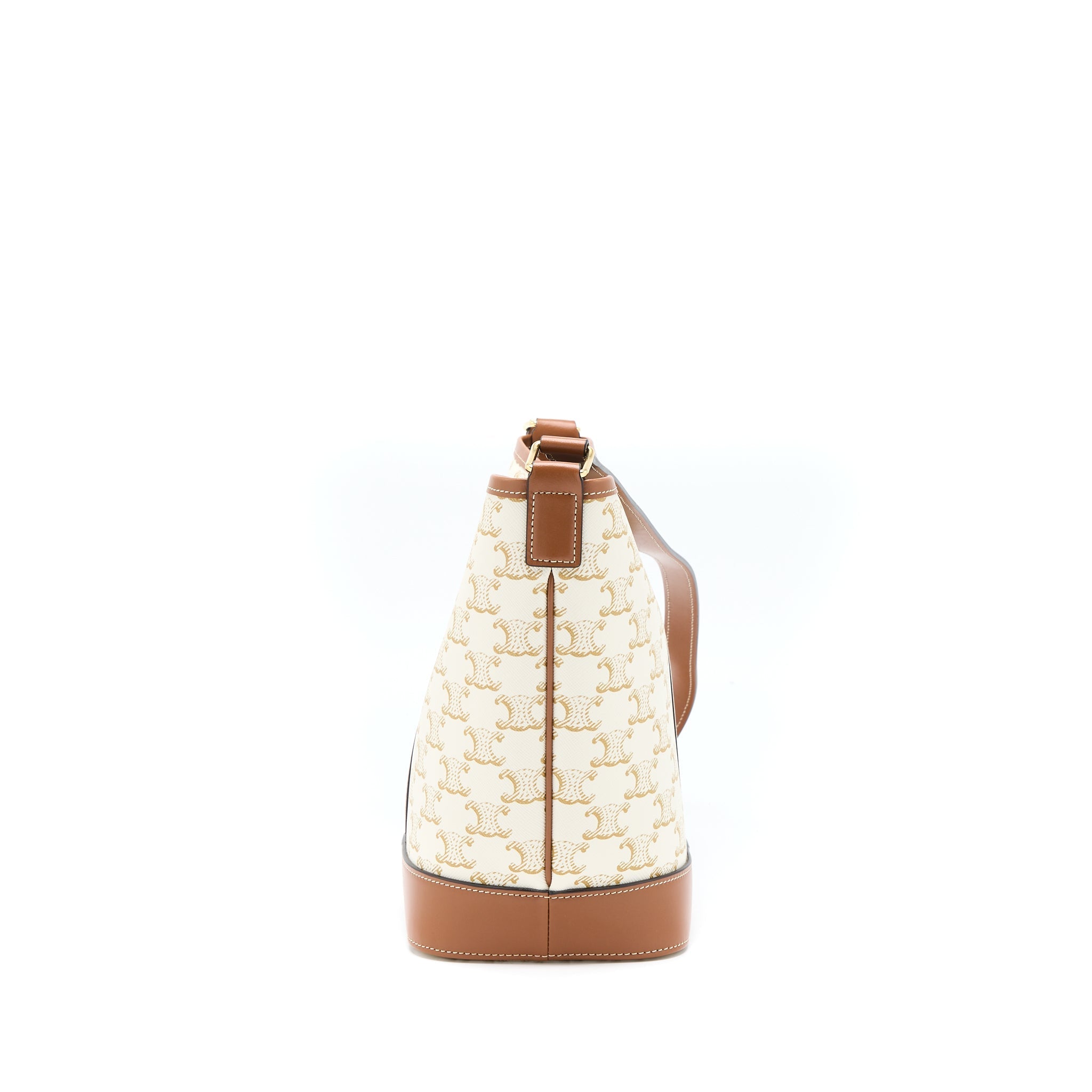 celine-small-bucket-bag-triomphe-canvas-calfskin-white