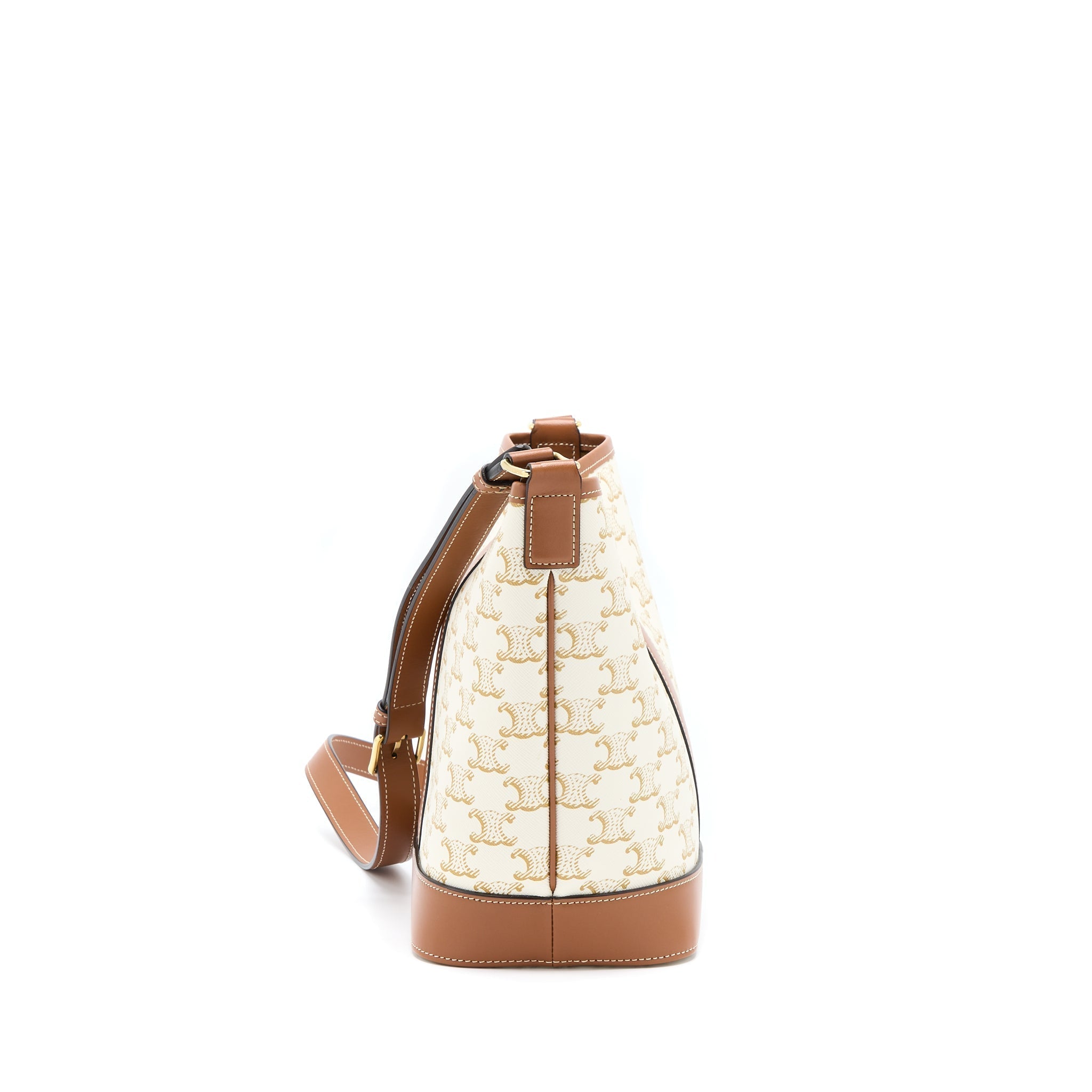 celine-small-bucket-bag-triomphe-canvas-calfskin-white