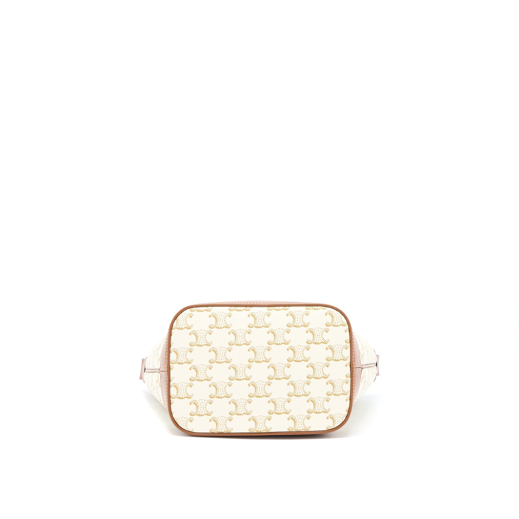 celine-small-bucket-bag-triomphe-canvas-calfskin-white
