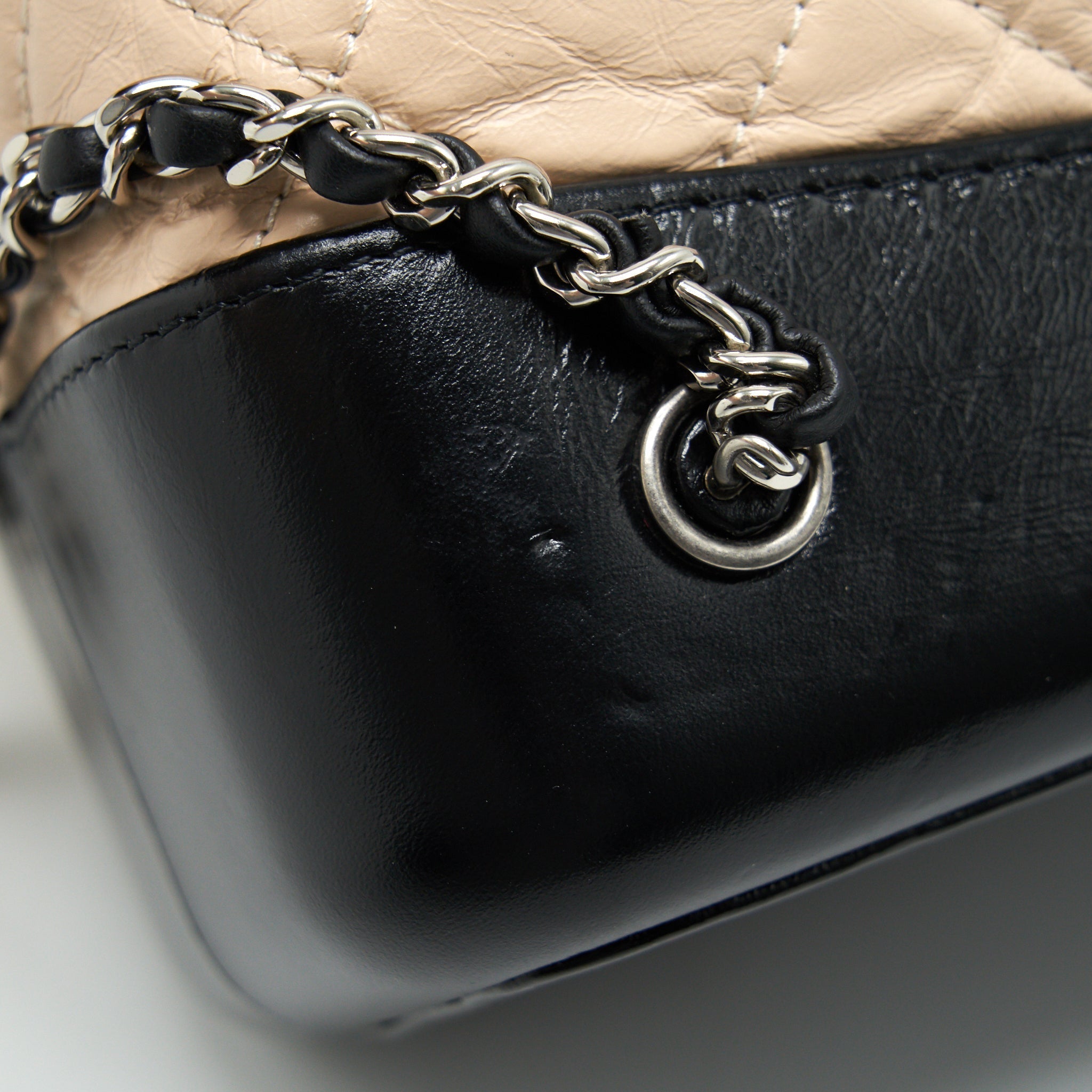 chanel-gabrielle-backpack-beige-black