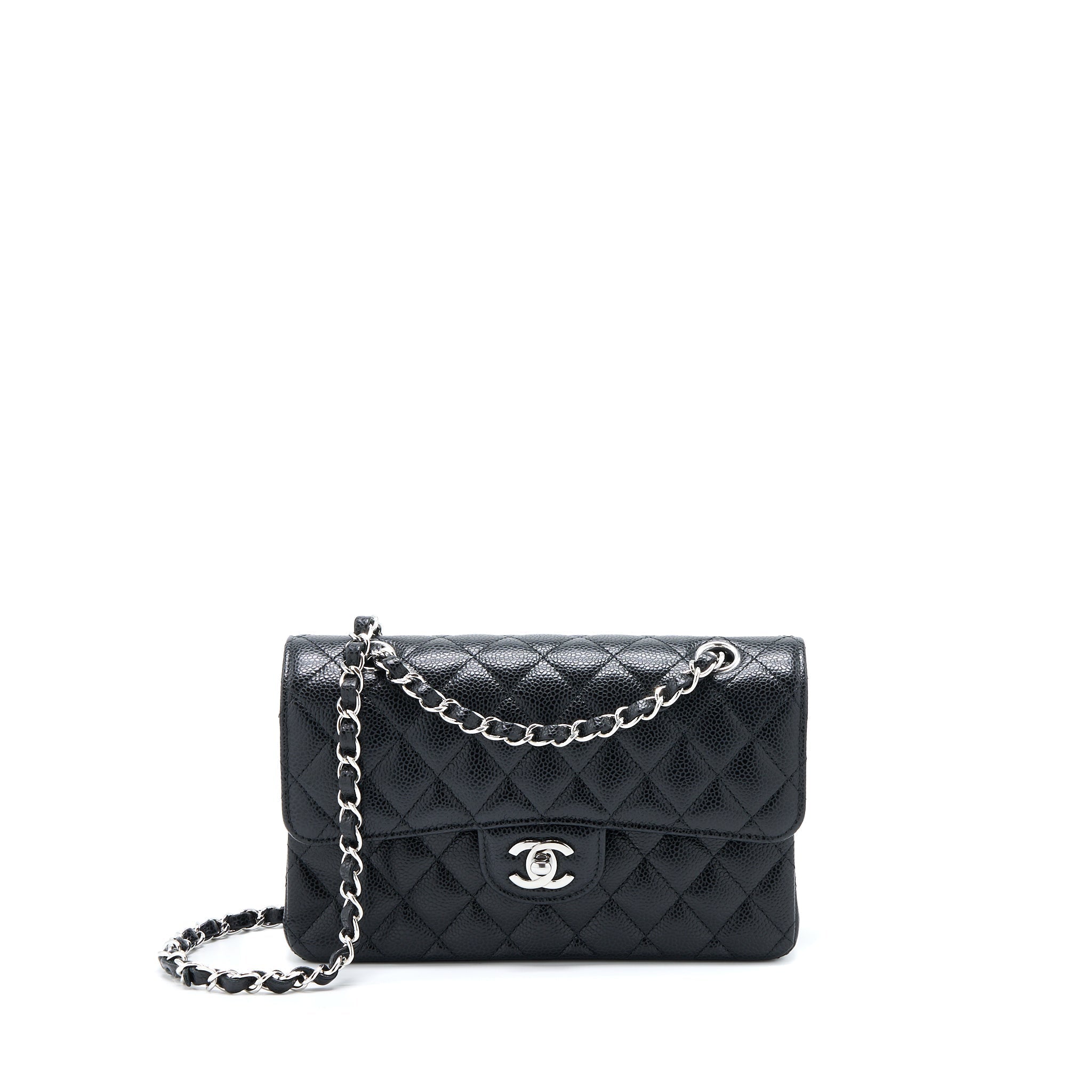 chanel-small-classic-double-flap-bag-caviar-black-shwmicrochip