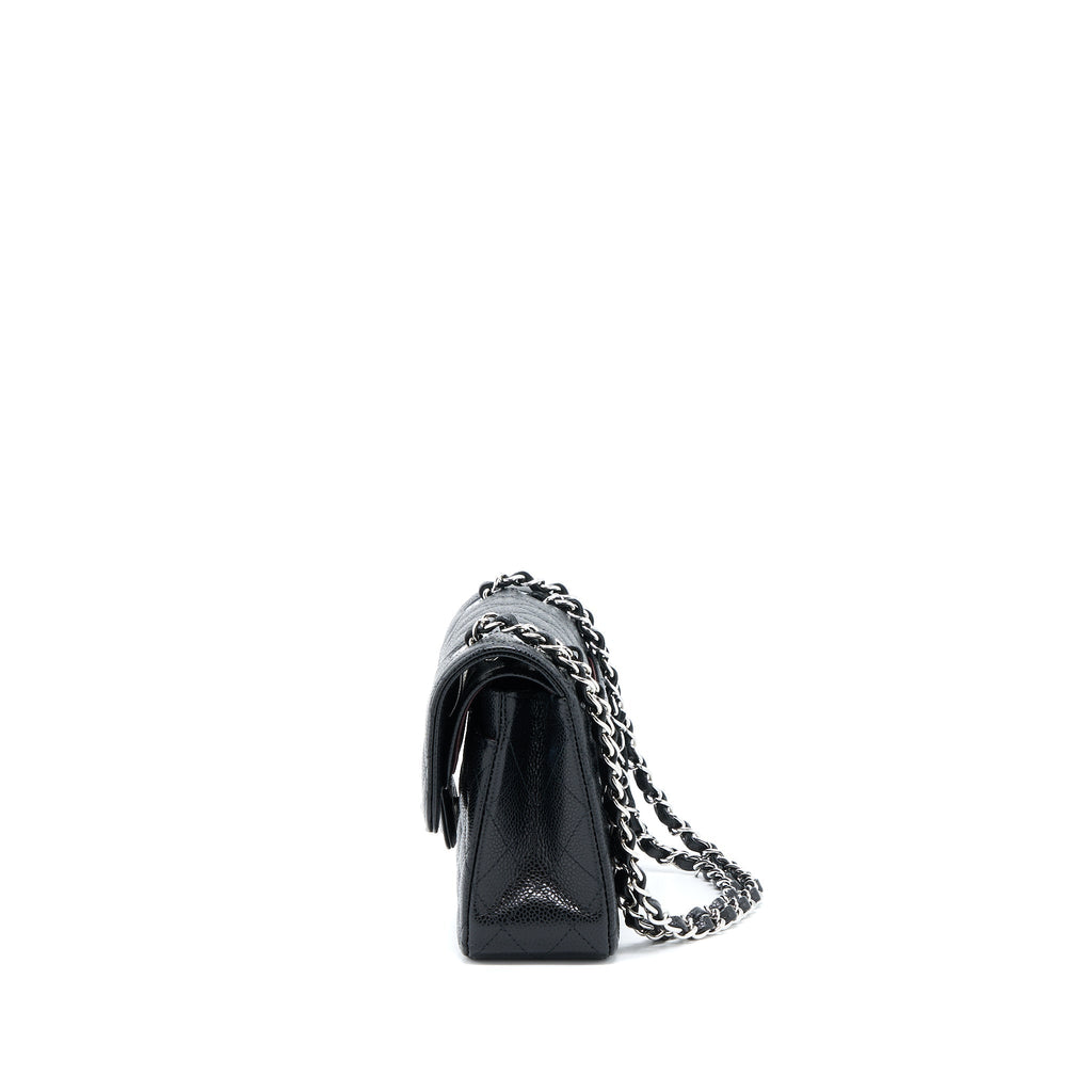 chanel-small-classic-double-flap-bag-caviar-black-shwmicrochip