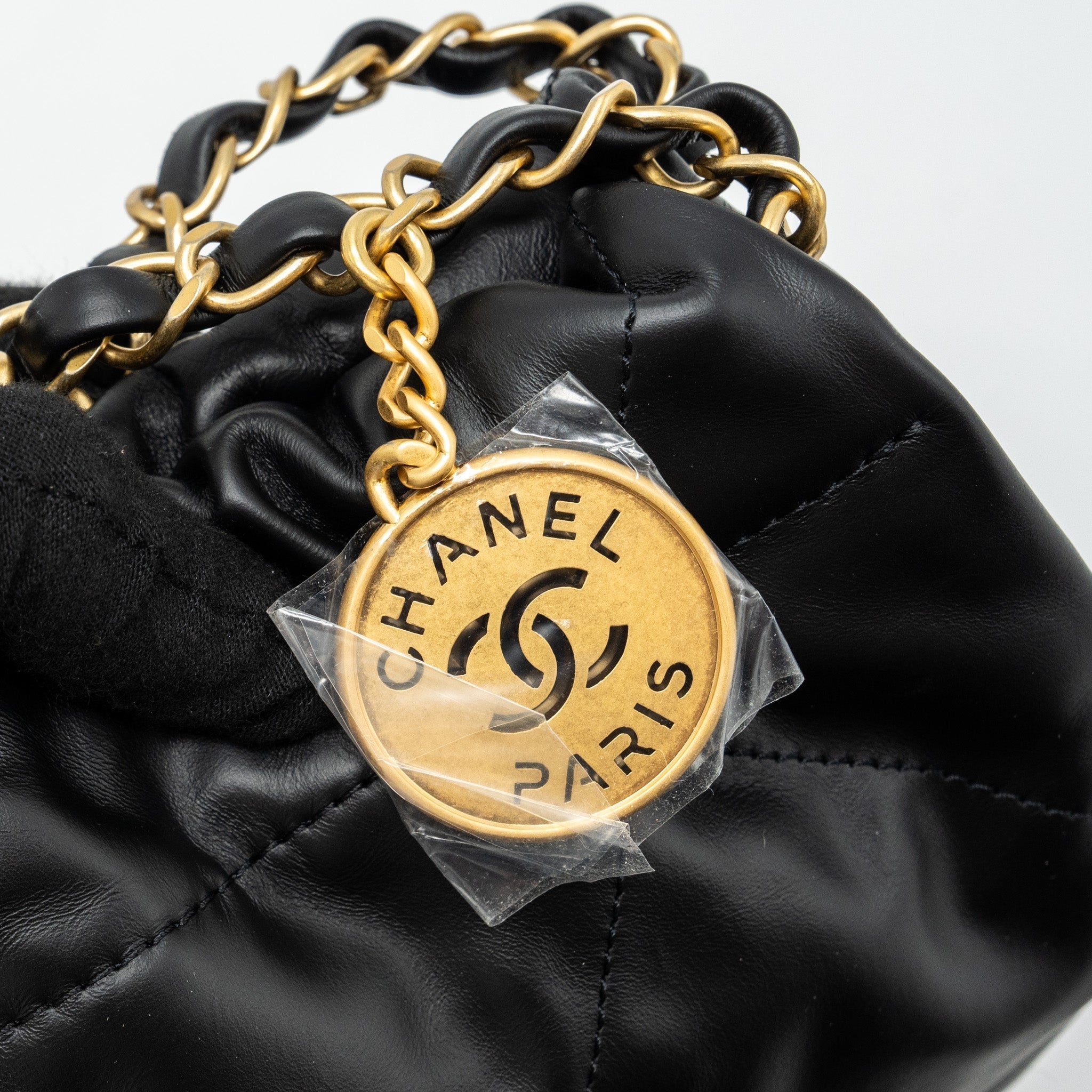 chanel-medium-22-bag-white-letter-calfskin-black-ghwmicrochip