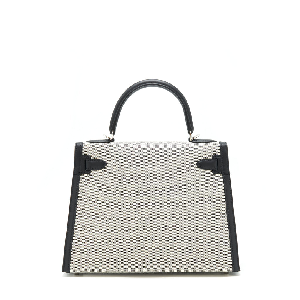 hermes-kelly-28-toile-h-black-beige-shw