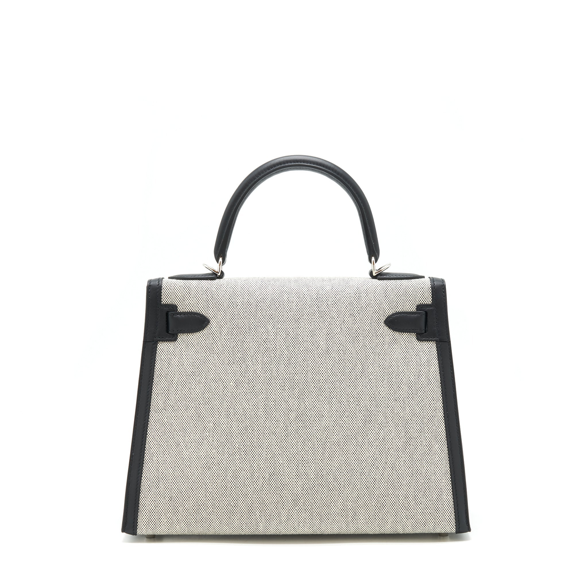 hermes-kelly-28-toile-h-black-beige-shw