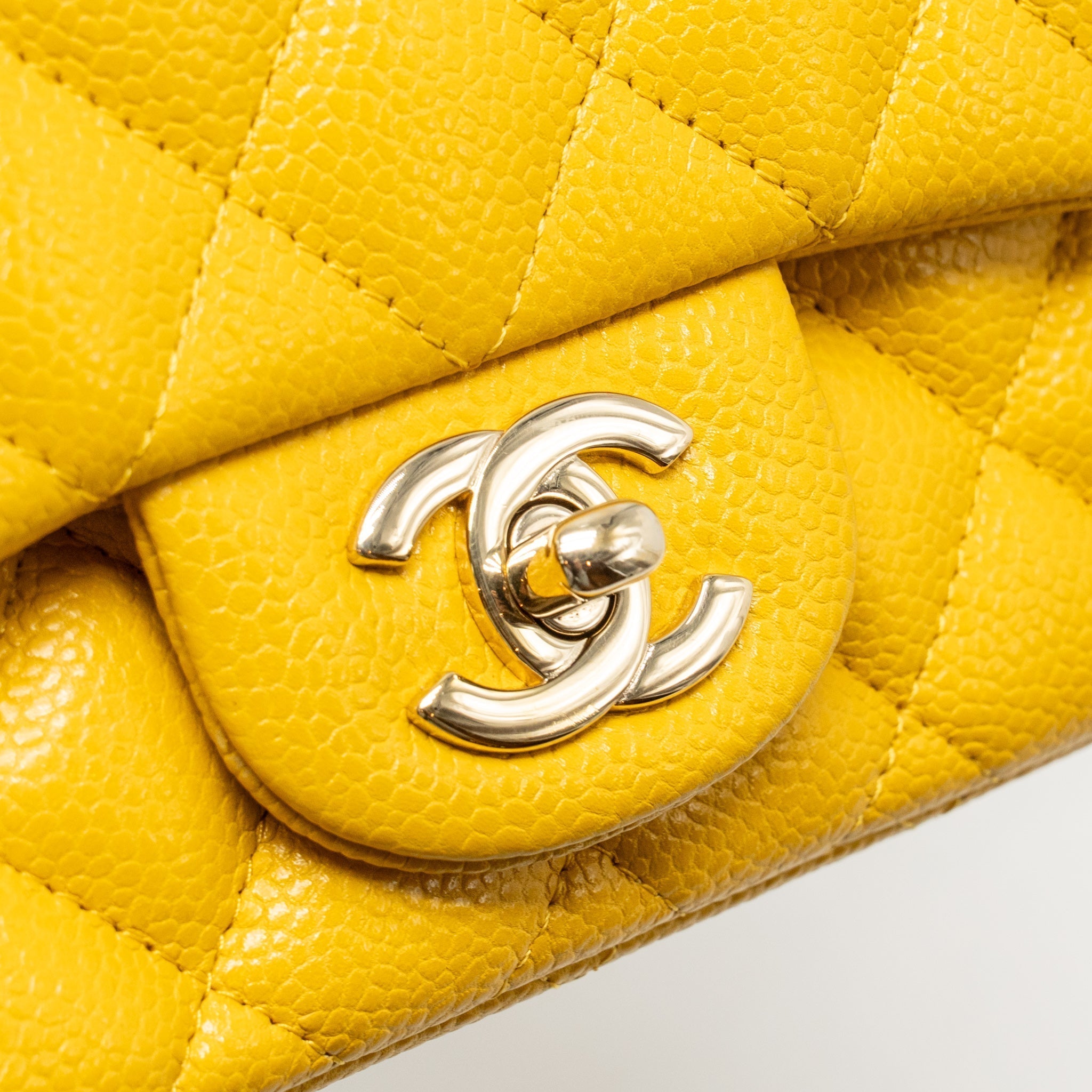 chanel-classic-mini-square-flap-bag-caviar-yellow-lghw