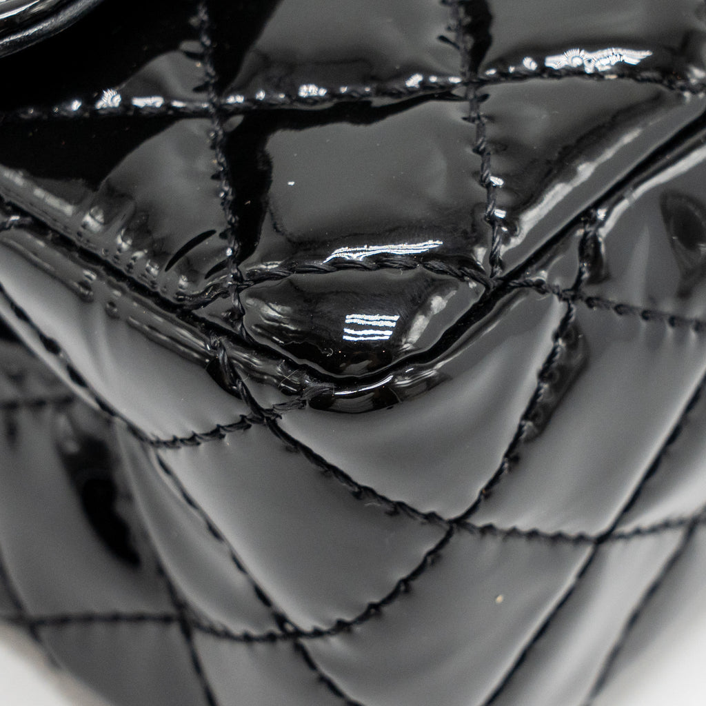 chanel-mini-2-55-reissue-patent-so-black-copy