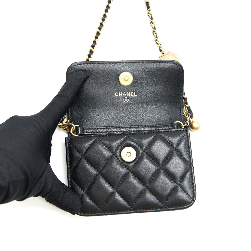 chanel-pearl-crush-mini-belt-coins-purse-card-holder-black-ghw