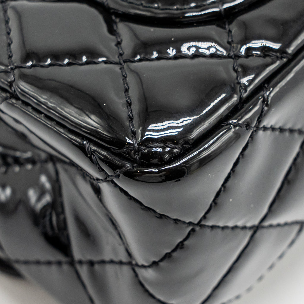 chanel-mini-2-55-reissue-patent-so-black-copy