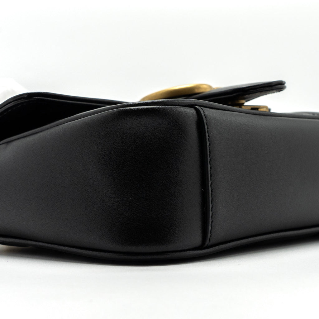 gucci-mini-marmont-calfskin-black-ghw