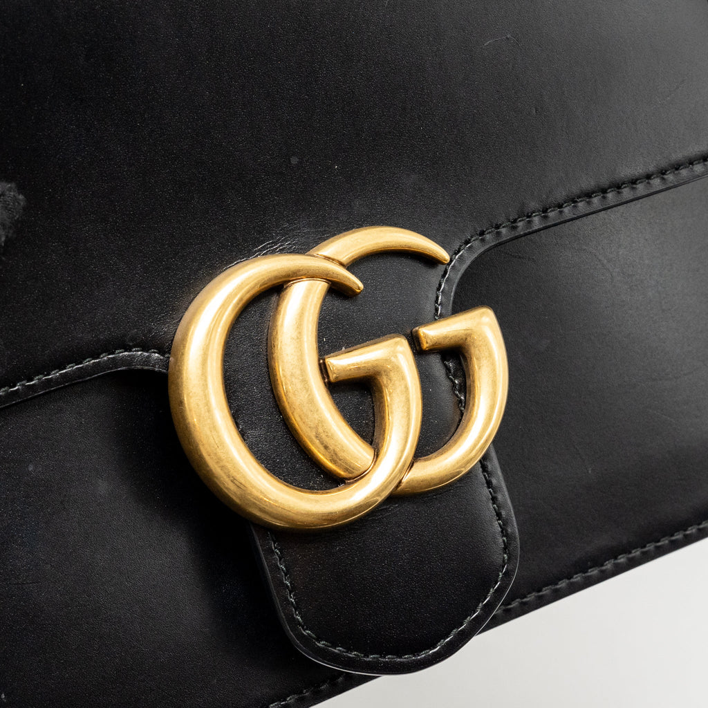 gucci-gg-marmont-square-purse-bag-calfskin-black-ghw