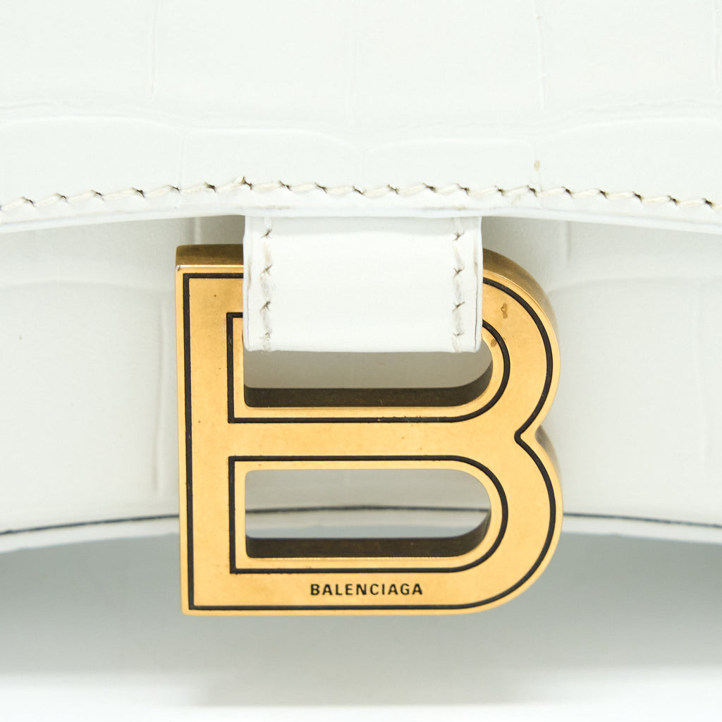 balenciaga-hourglass-xs-croc-embossed-calfskin-white-ghw