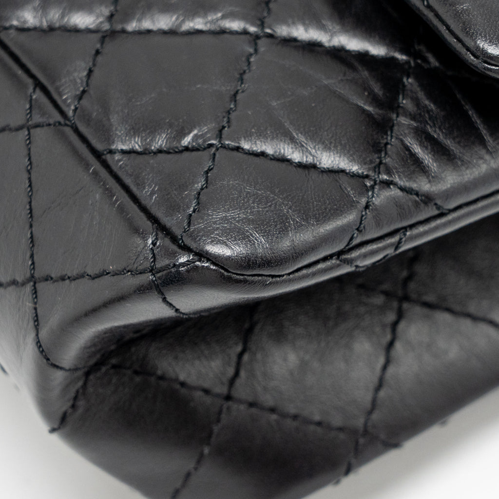 chanel-small-2-55-reissue-flap-bag-aged-calfskin-black-ghw-4