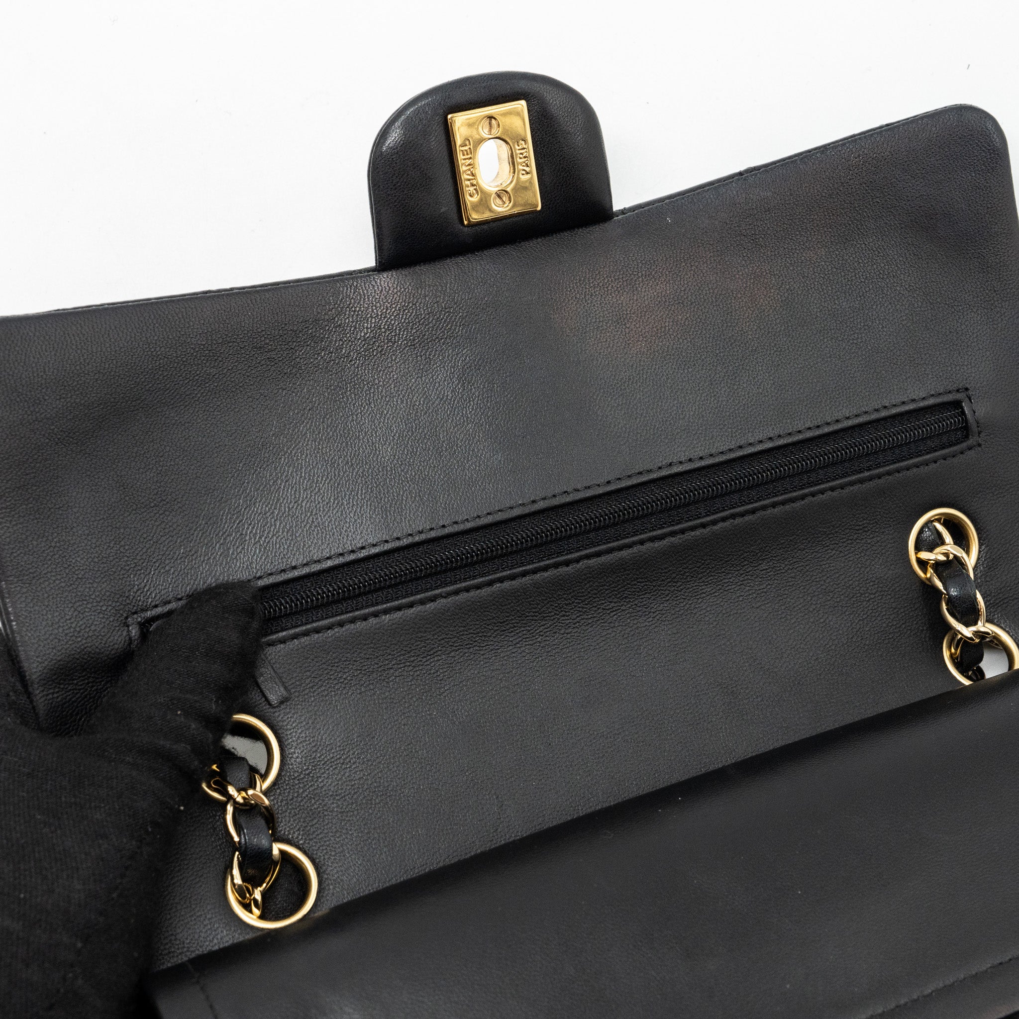 chanel-medium-classic-double-flap-bag-lambskin-black-ghw-4