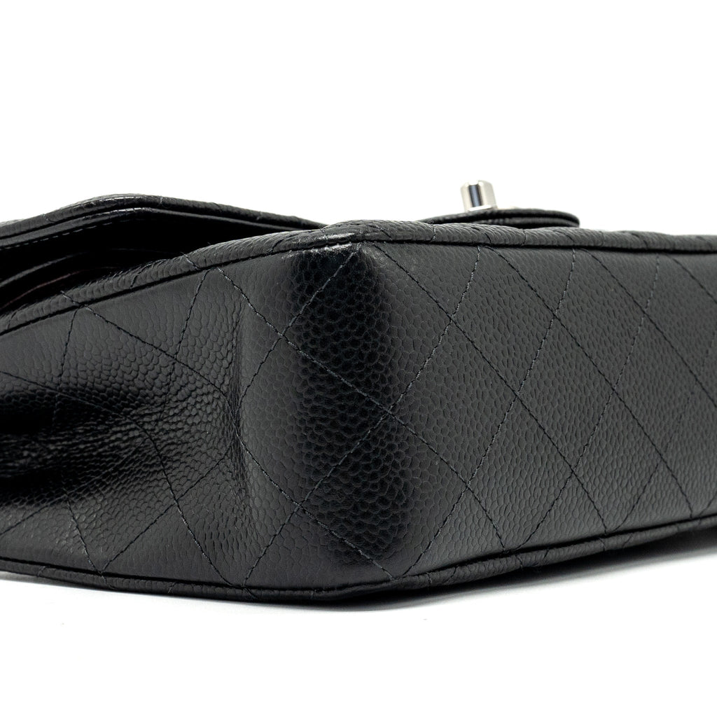 chanel-small-classic-double-flap-bag-caviar-black-shwmicrochip-1