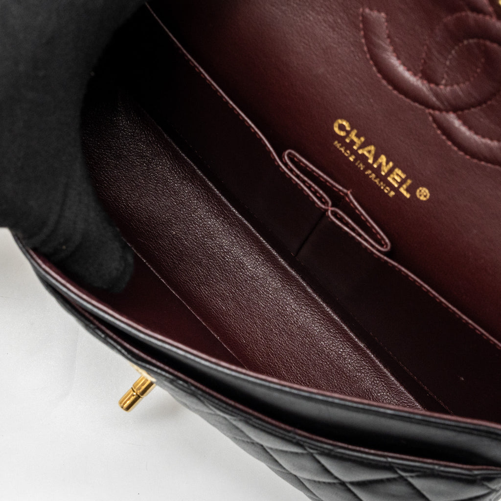 chanel-medium-classic-double-flap-bag-lambskin-black-ghw-4
