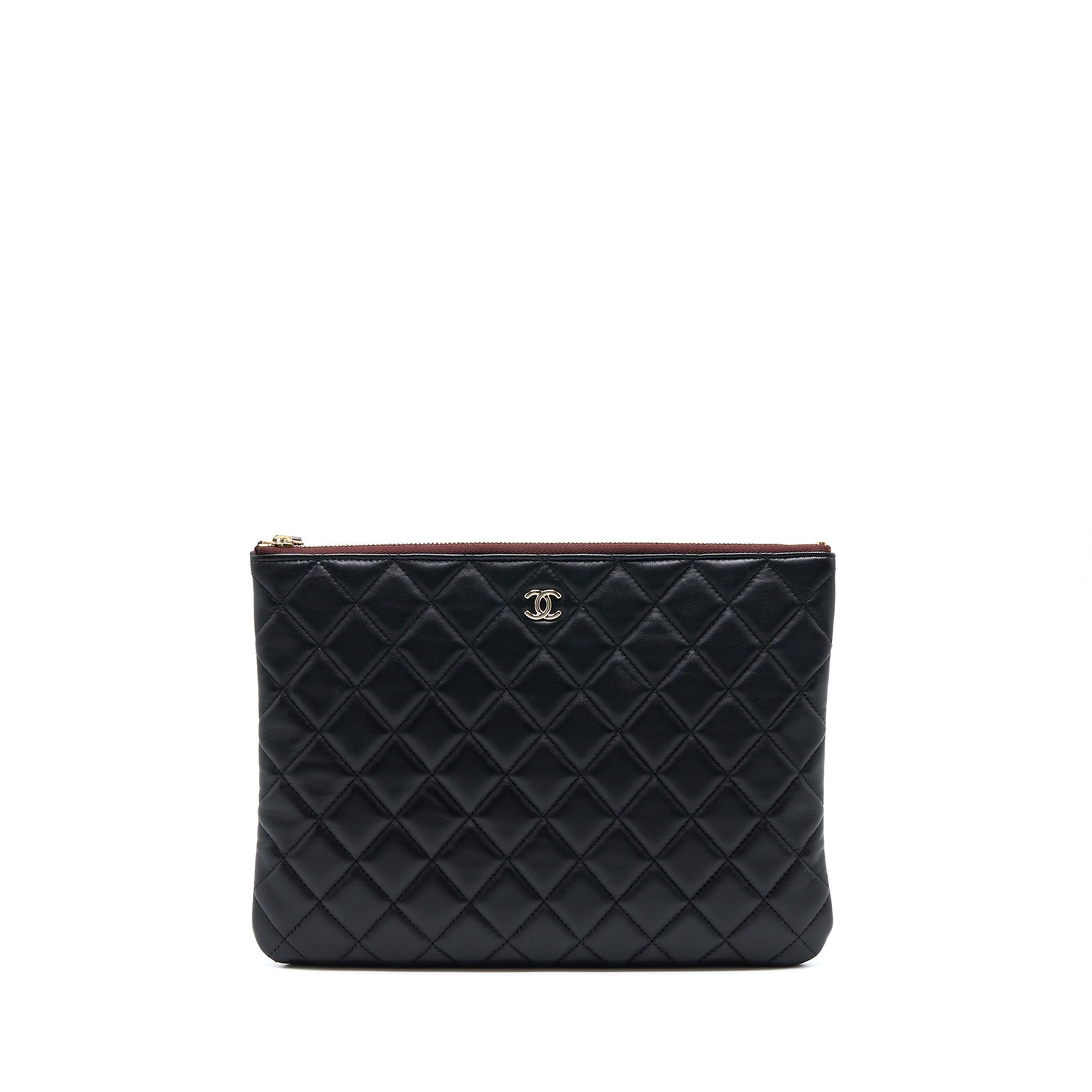 chanel-o-case-pouch-lambskin-black-lghw