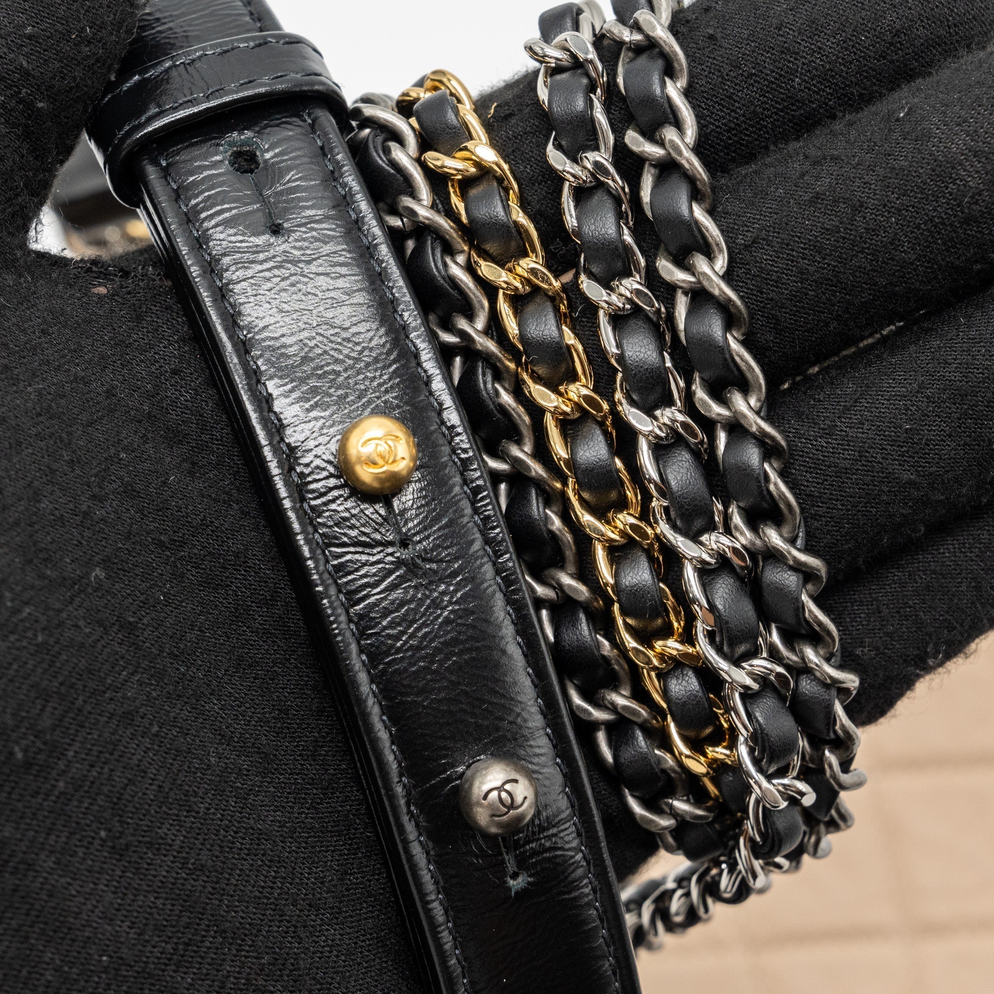 chanel-small-gabrielle-hobo-bag-aged-calfskin-beige-black-multicolour-hardware