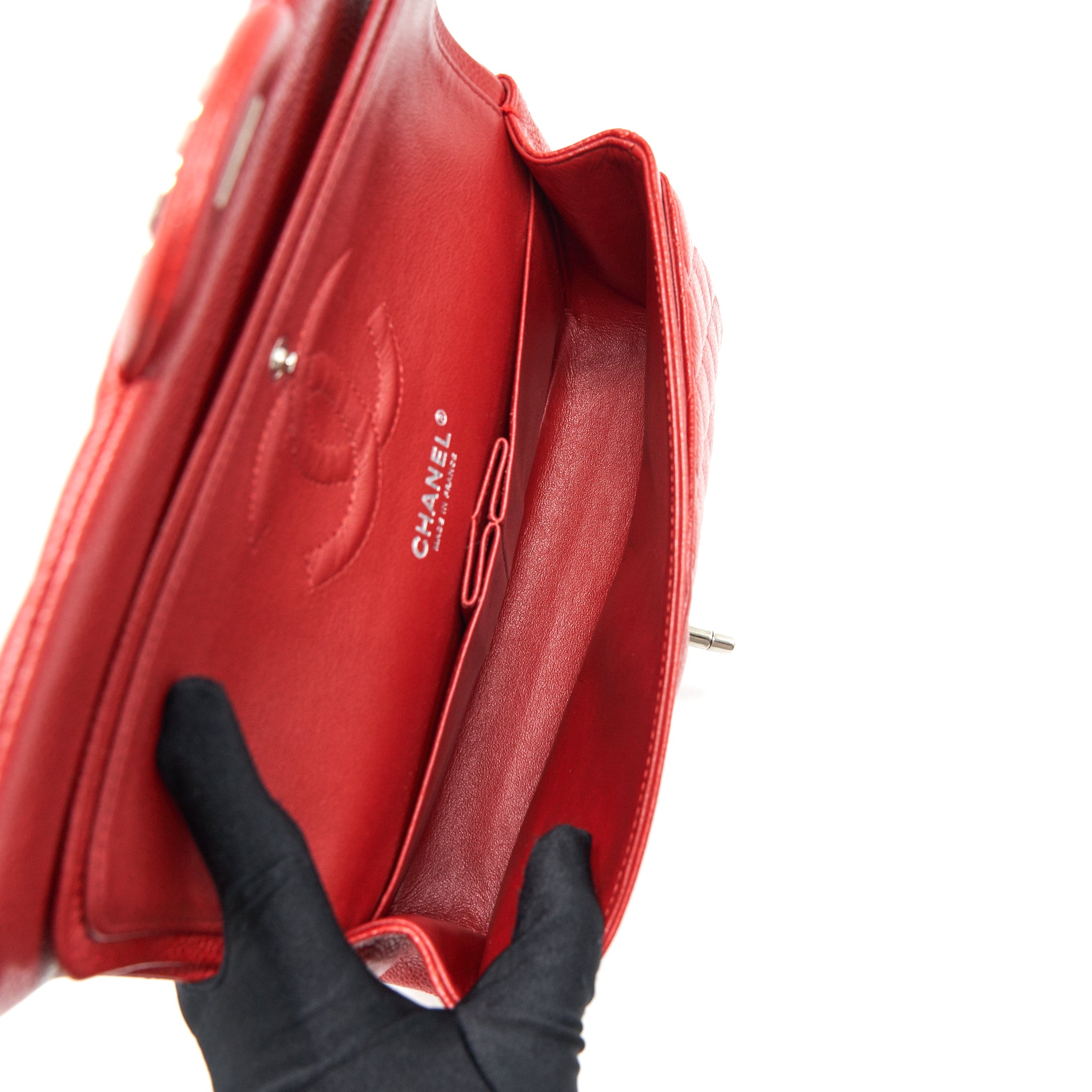 chanel-medium-classic-double-flap-caviar-red-with-shw