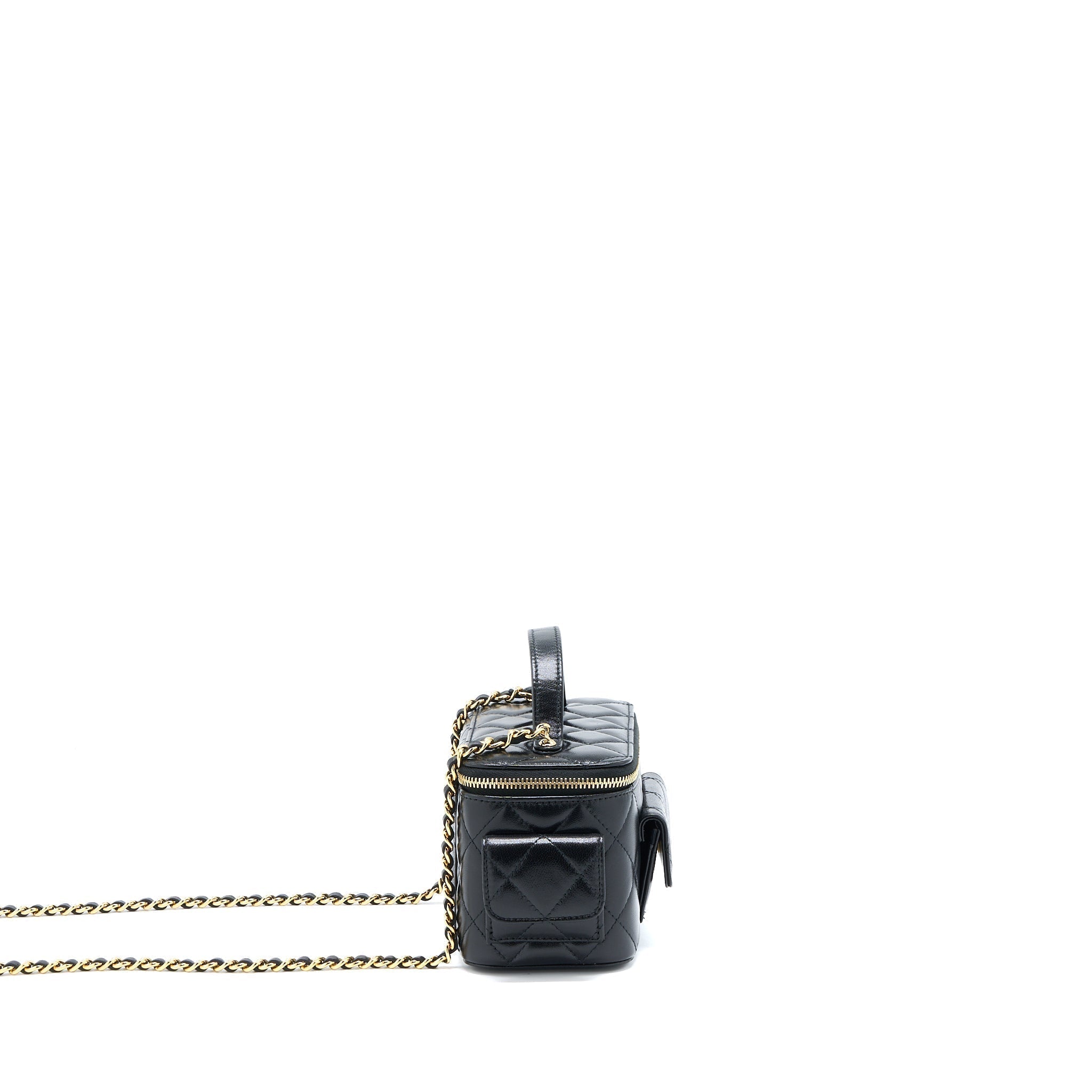 chanel-22k-top-handle-pocket-long-vanity-with-chain-black-ghw-1