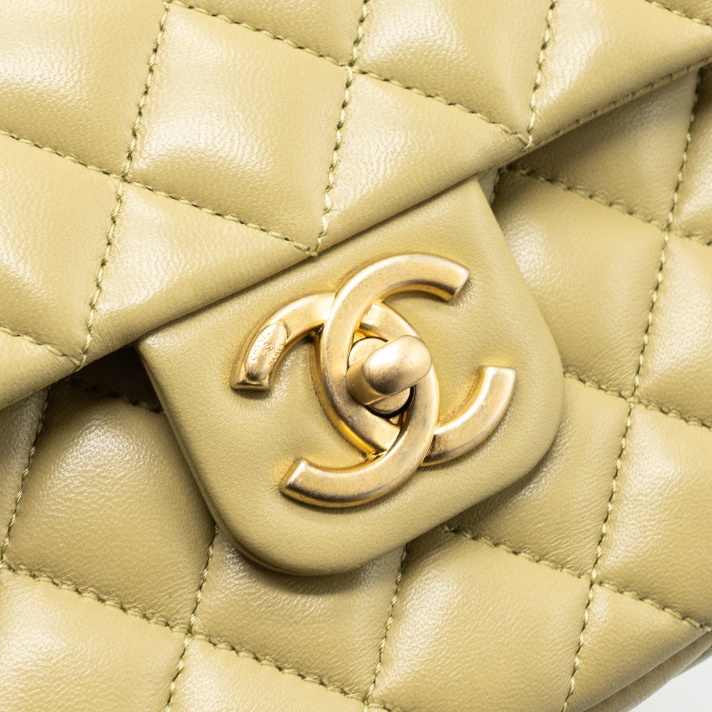 chanel-quilted-flap-bag-with-coco-love-chain-lambskin-khaki-green-ghw