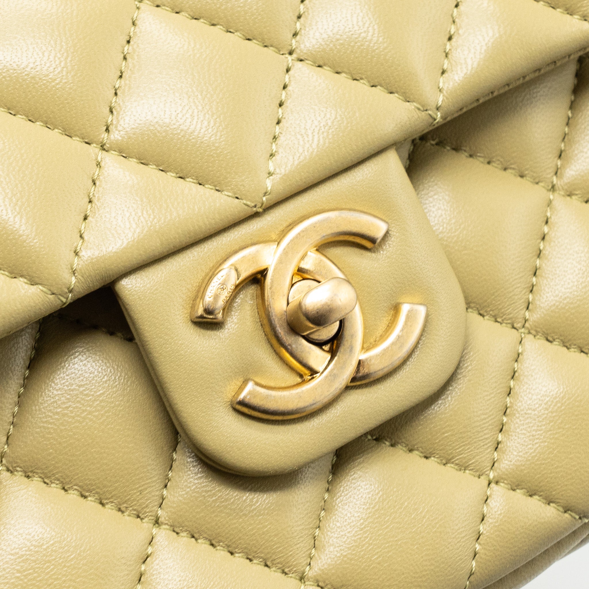 chanel-quilted-flap-bag-with-coco-love-chain-lambskin-khaki-green-ghw