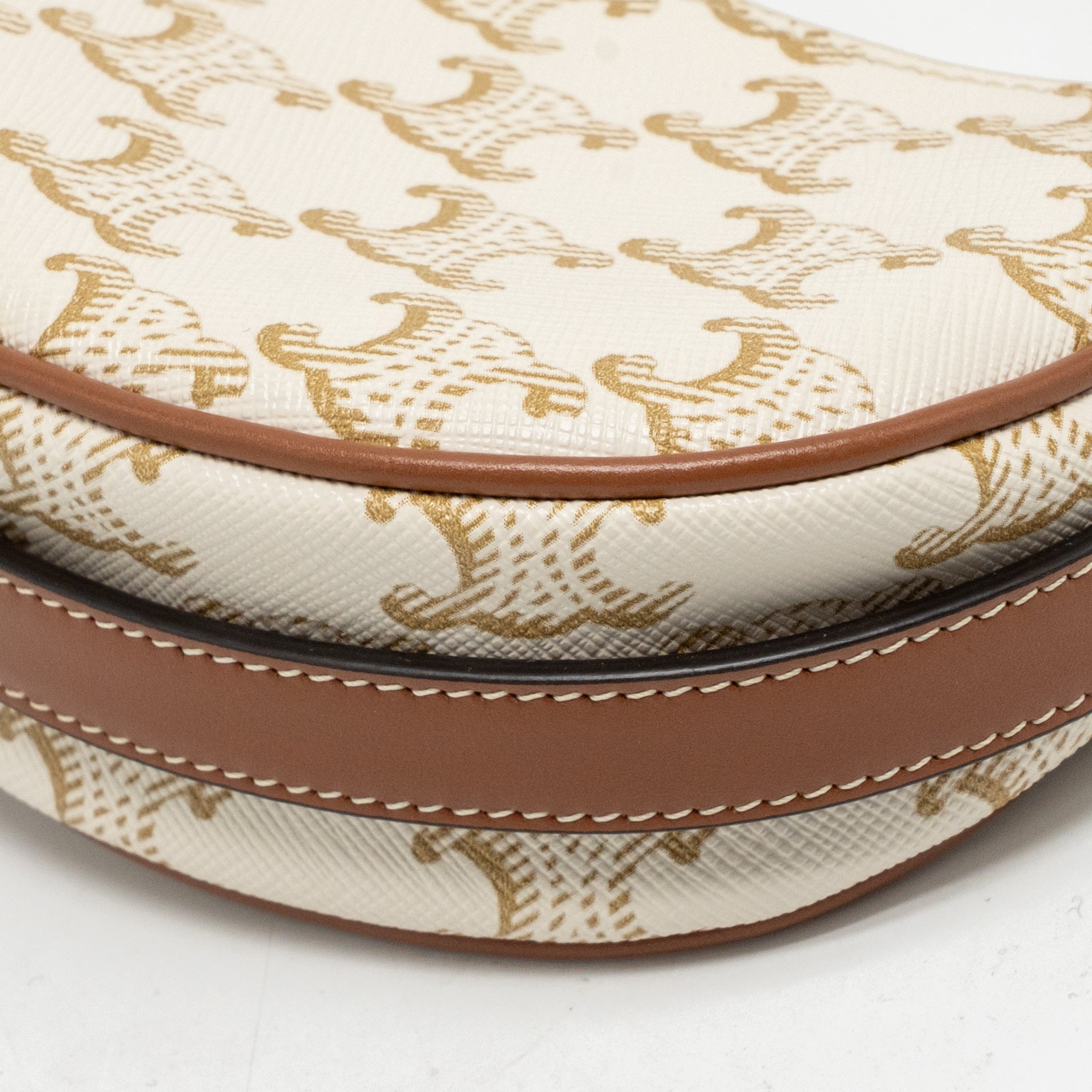 celine-mini-ava-bag-triomphe-canvas-calfskin-white-brown-ghw-1