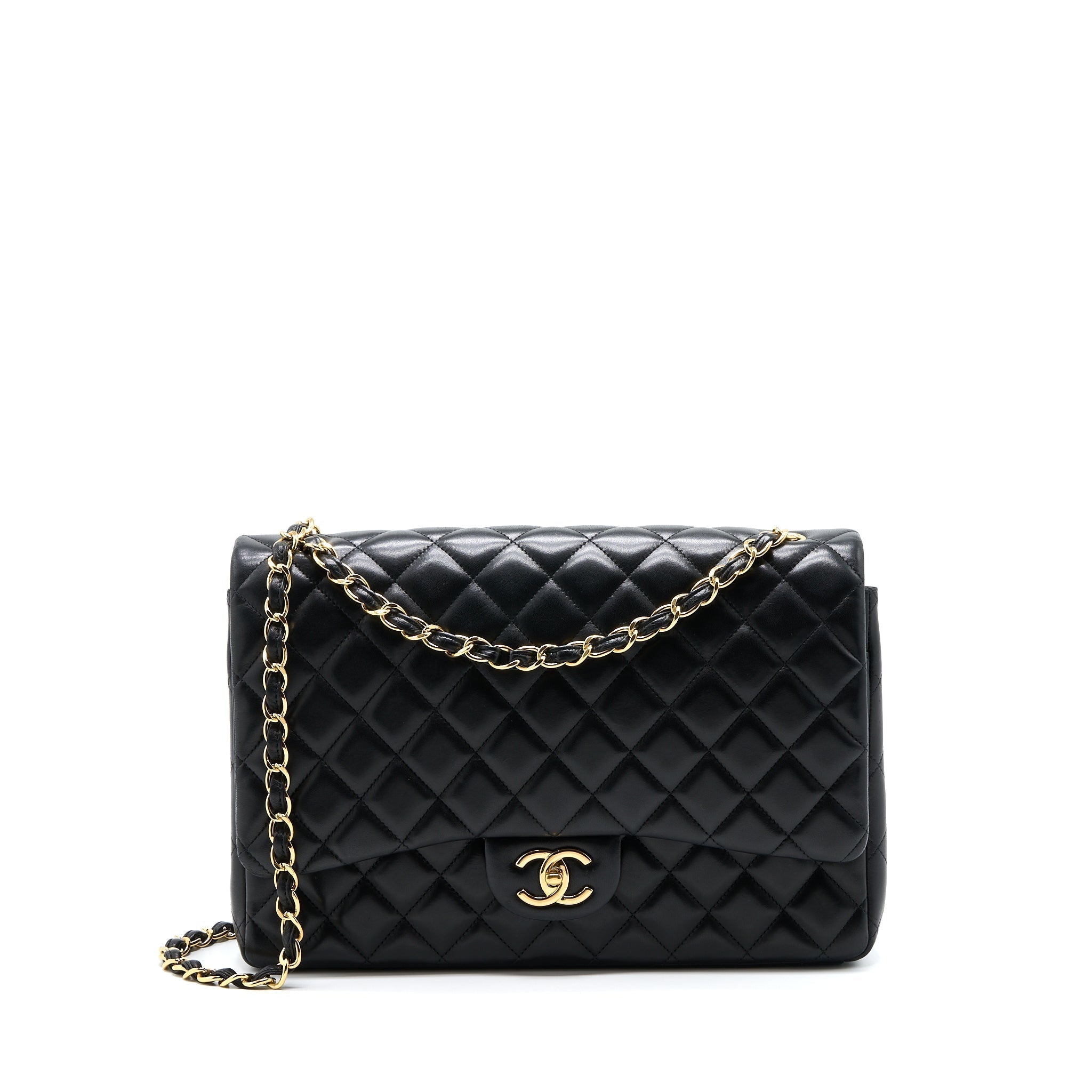 chanel-maxi-classic-double-flap-bag-lambskin-ghw