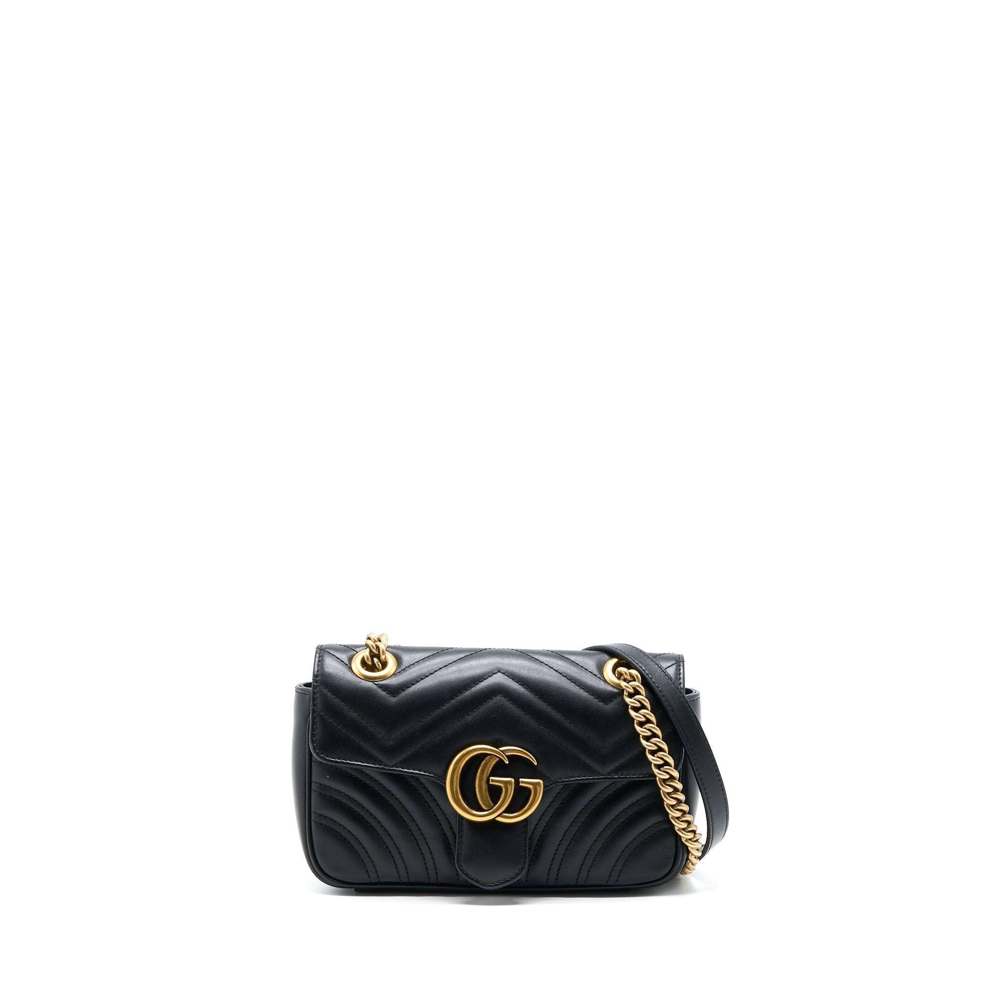 gucci-small-marmont-shoulder-bag-calfskin-black-ghw
