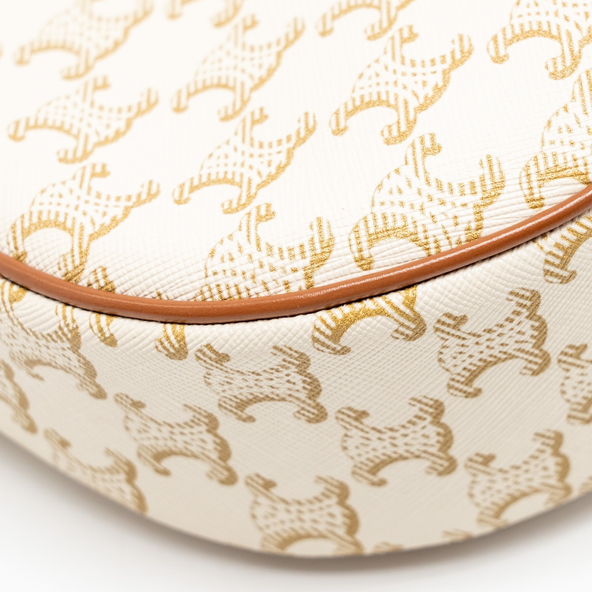 celine-ava-bag-triomphe-canvas-calfskin-white-brown-ghw-copy