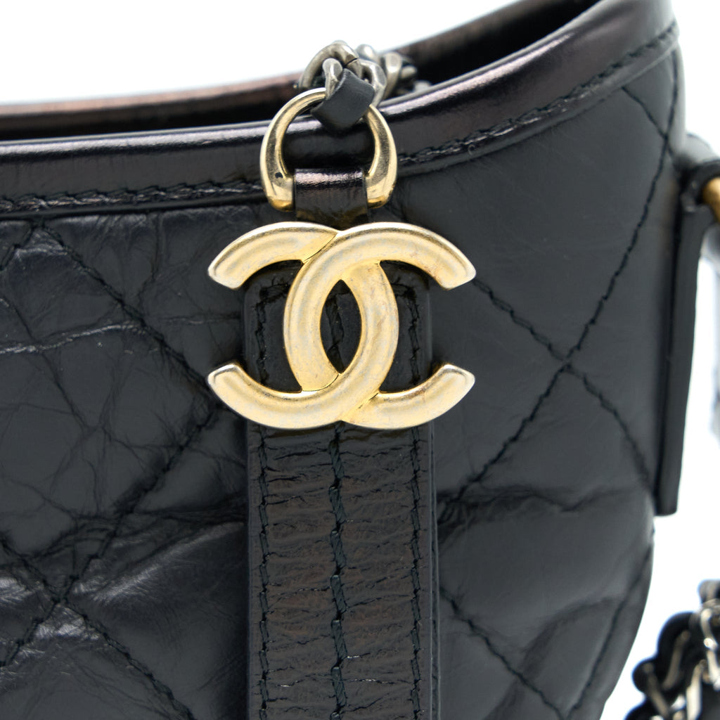 chanel-small-gabrielle-hobo-bag-calfskin-black-with-multicolor-hardware