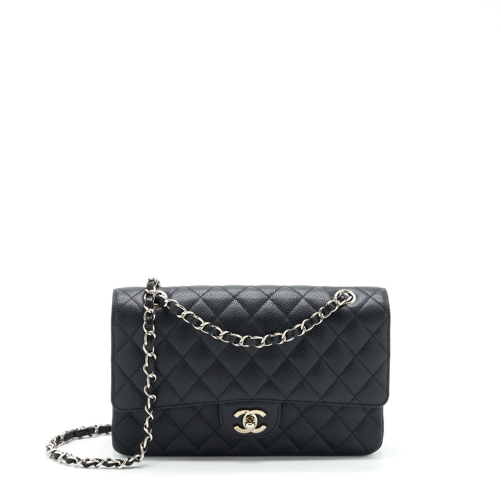 chanel-medium-classic-flap-bag-caviar-black-shw
