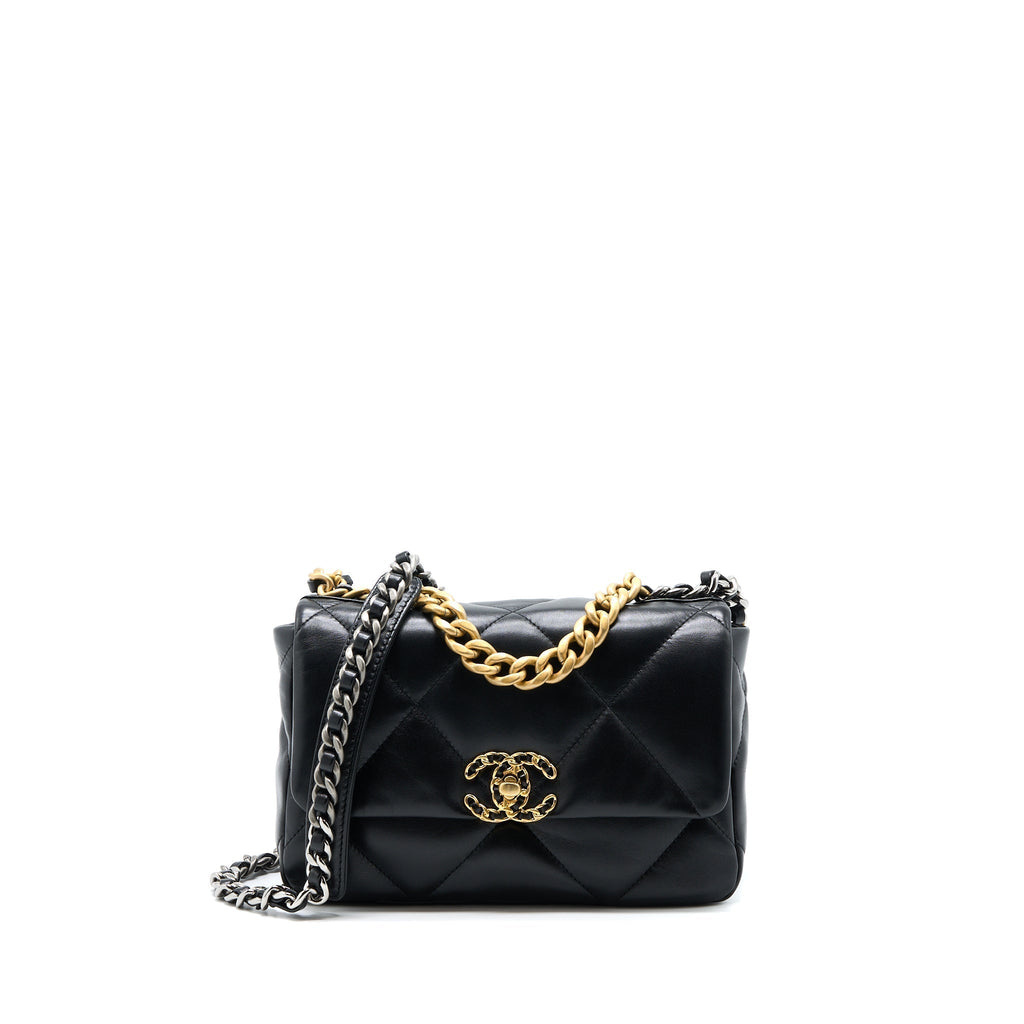 chanel-small-19-bag-lambskin-black-multicolour-hardware-microchip-2