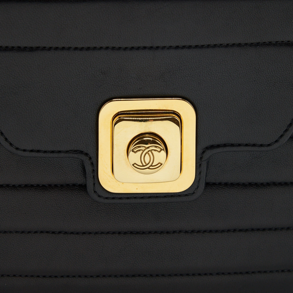 chanel-vintage-kelly-flap-bag-with-long-strap-black-24k-ghw-1