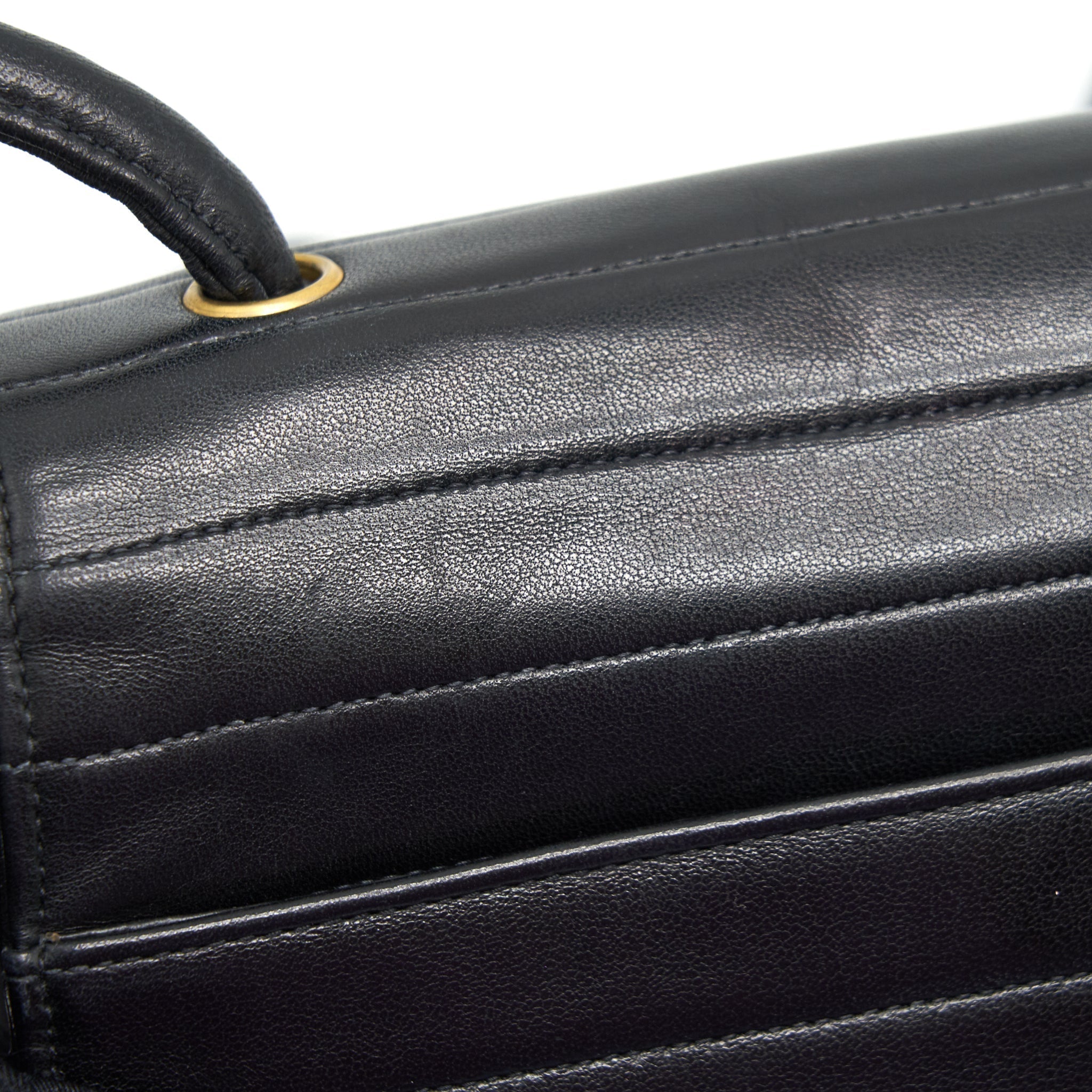 chanel-vintage-kelly-flap-bag-with-long-strap-black-24k-ghw-1