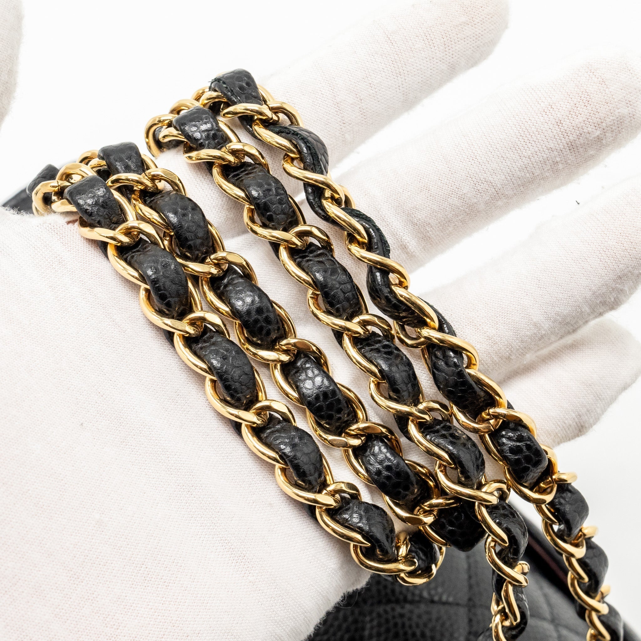 chanel-small-classic-double-flap-bag-caviar-black-ghwmicrochip-copy