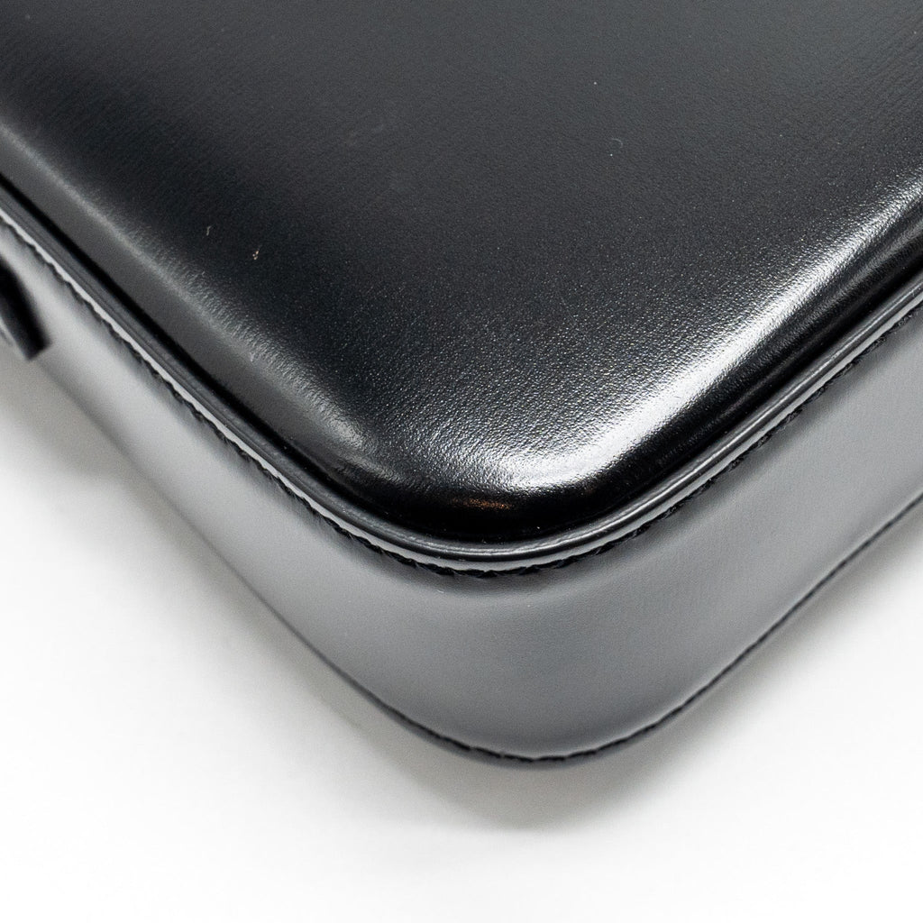 celine-triomphe-shoulder-bag-shiny-calfskin-black-ghw-1
