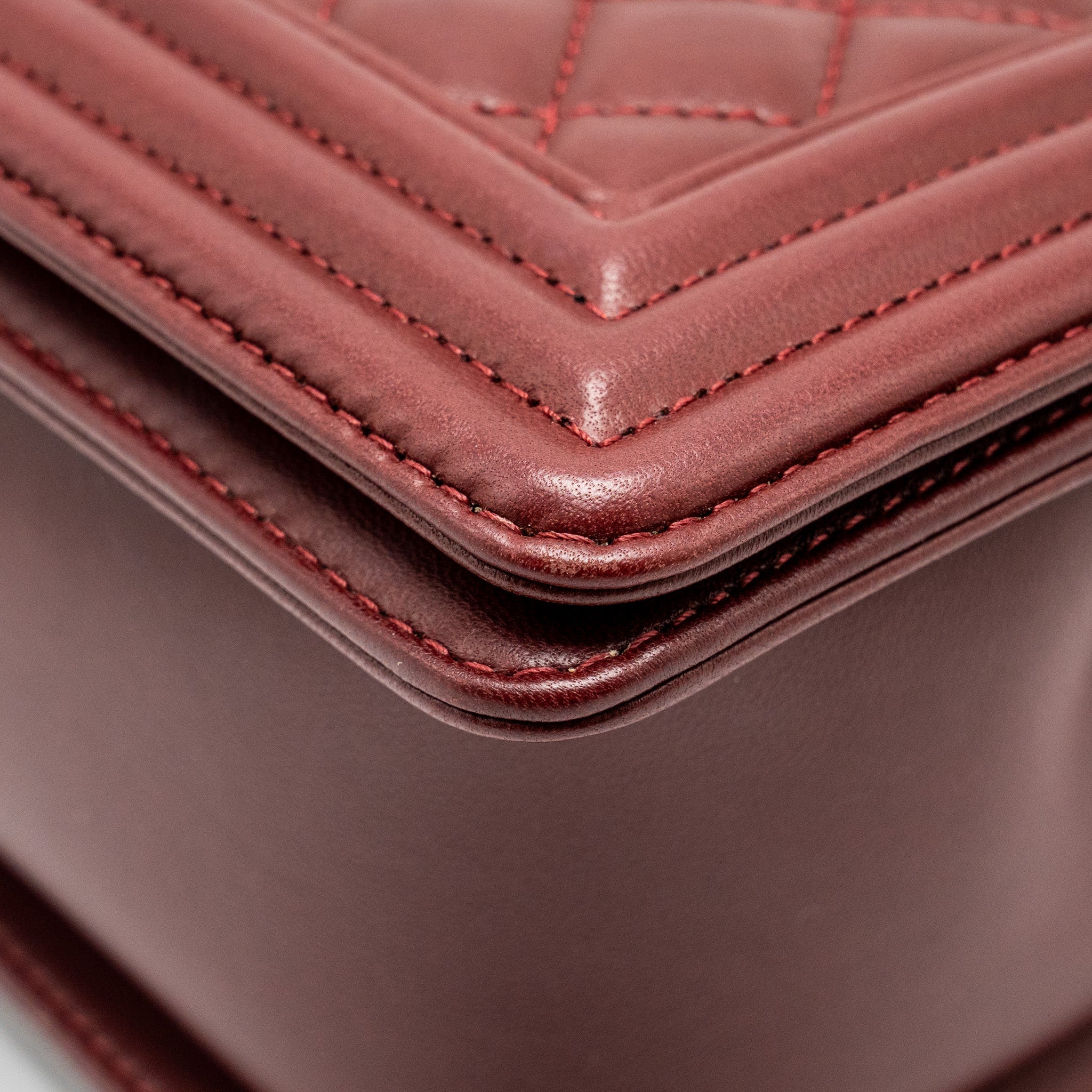 chanel-medium-boy-bag-lambskin-dark-red-lghw