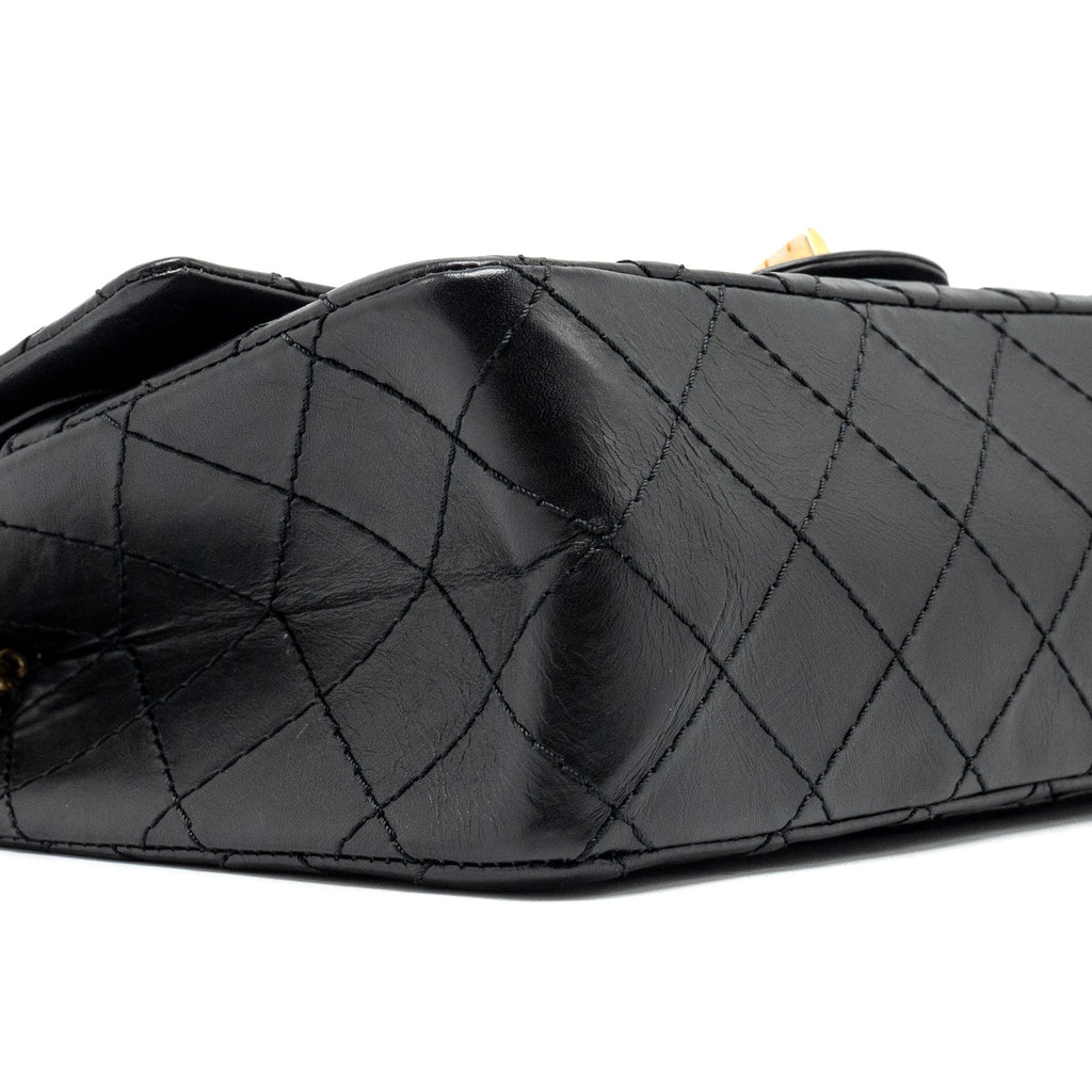 chanel-small-2-55-reissue-double-flap-bag-aged-calfskin-black-ghw-1