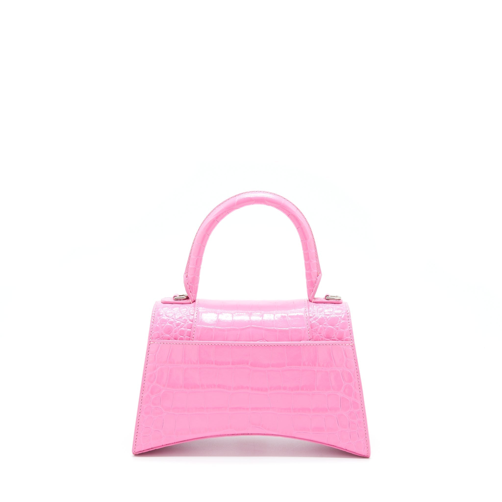 balenciaga-hourglass-croc-embossed-pink-shw