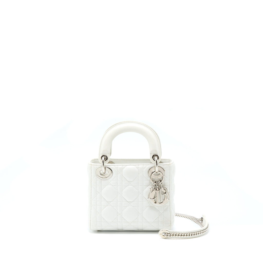 dior-mini-lady-dior-lambskin-white-shw