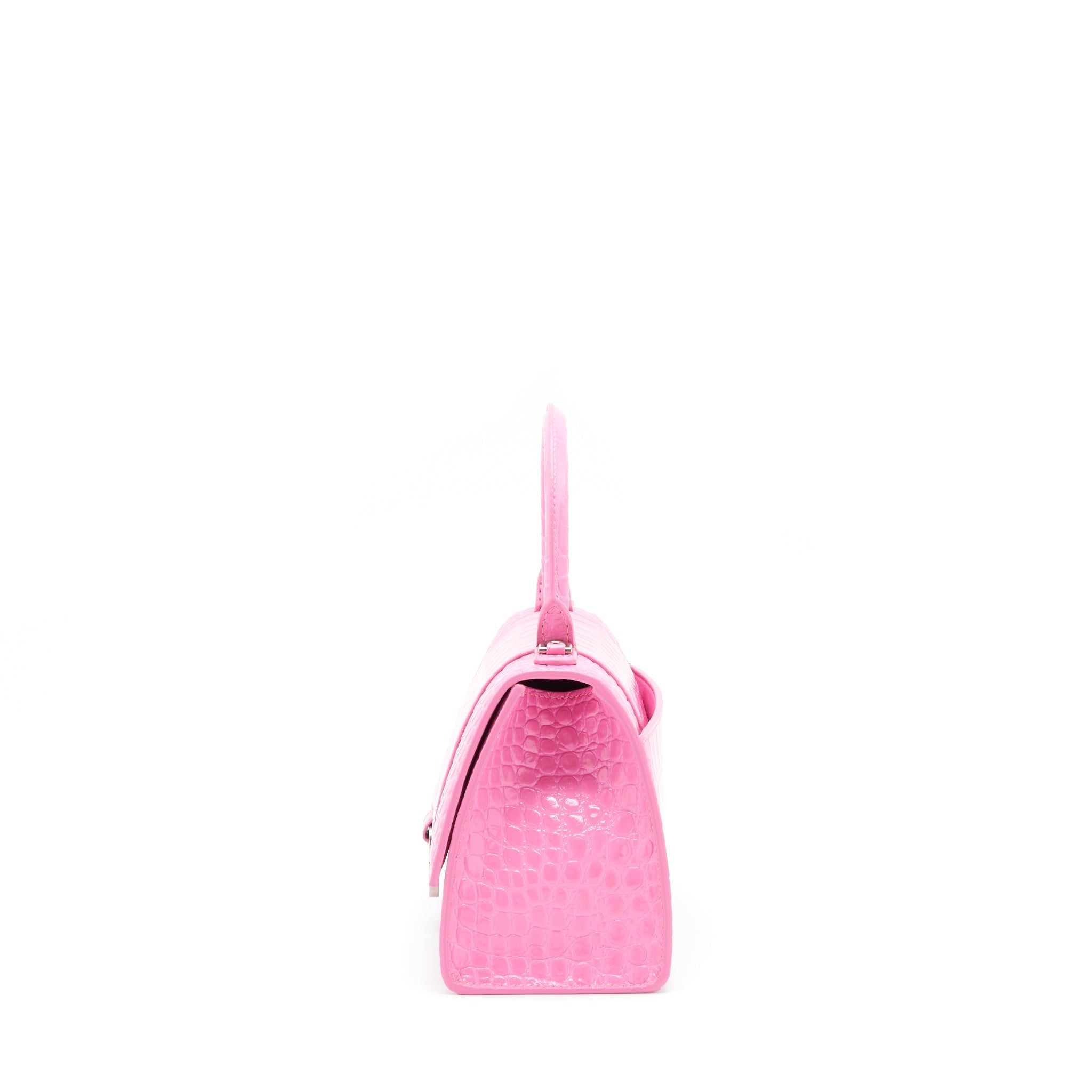 balenciaga-hourglass-croc-embossed-pink-shw