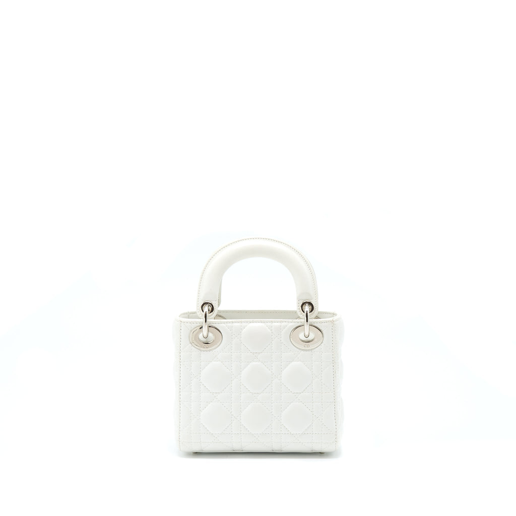dior-mini-lady-dior-lambskin-white-shw