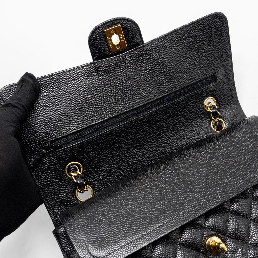 chanel-medium-classic-double-flap-bag-caviar-black-ghw-23