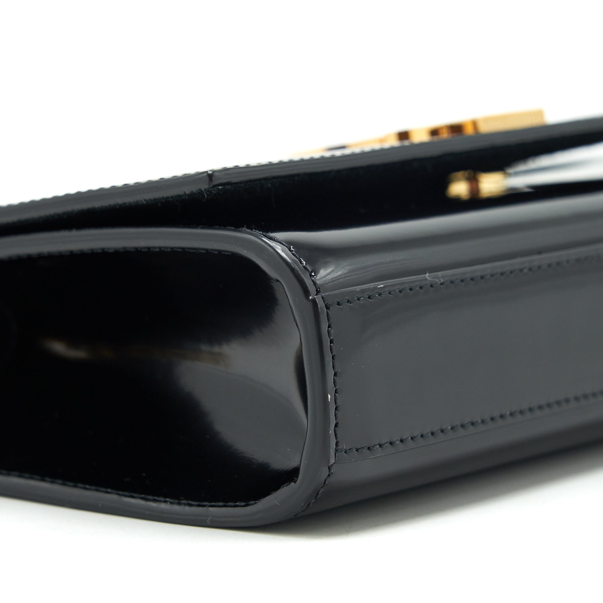 saint-laurent-kate-flap-bag-patent-black-ghw
