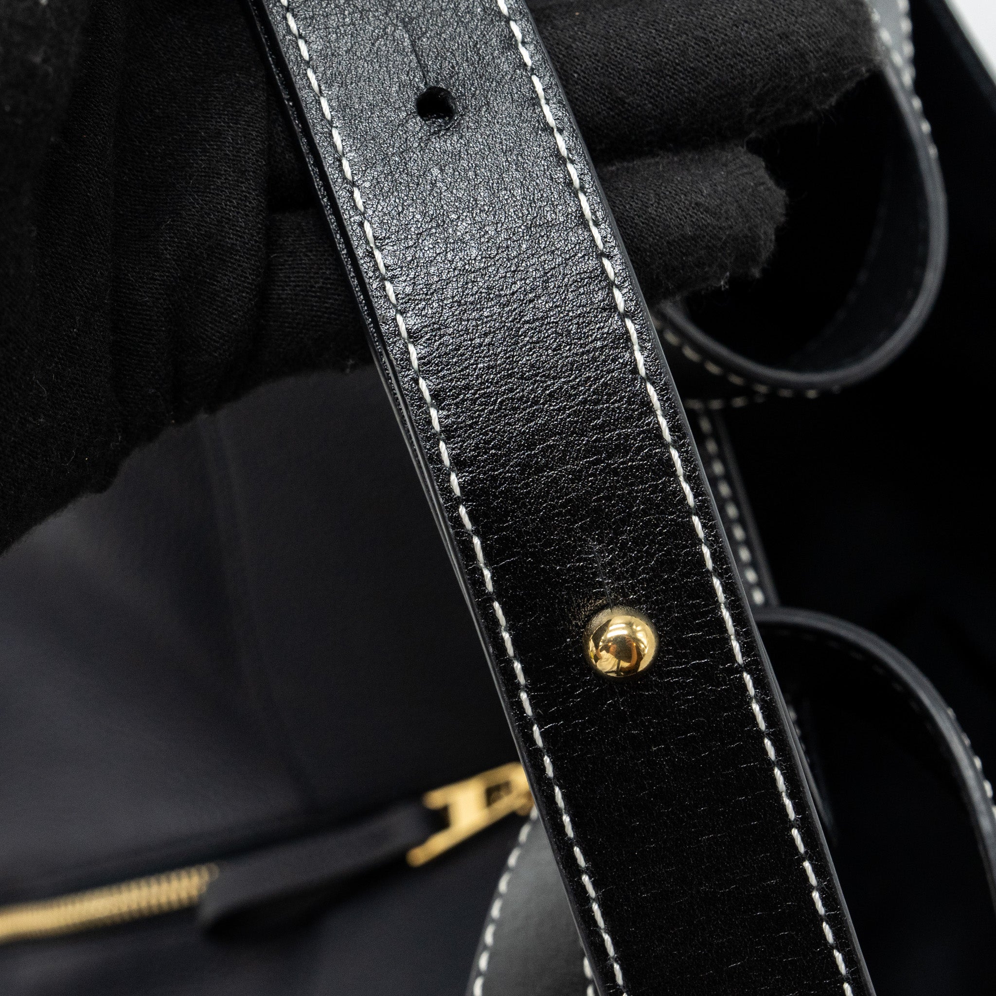 loewe-medium-hammock-bag-grained-calfskin-dark-blue-ghw