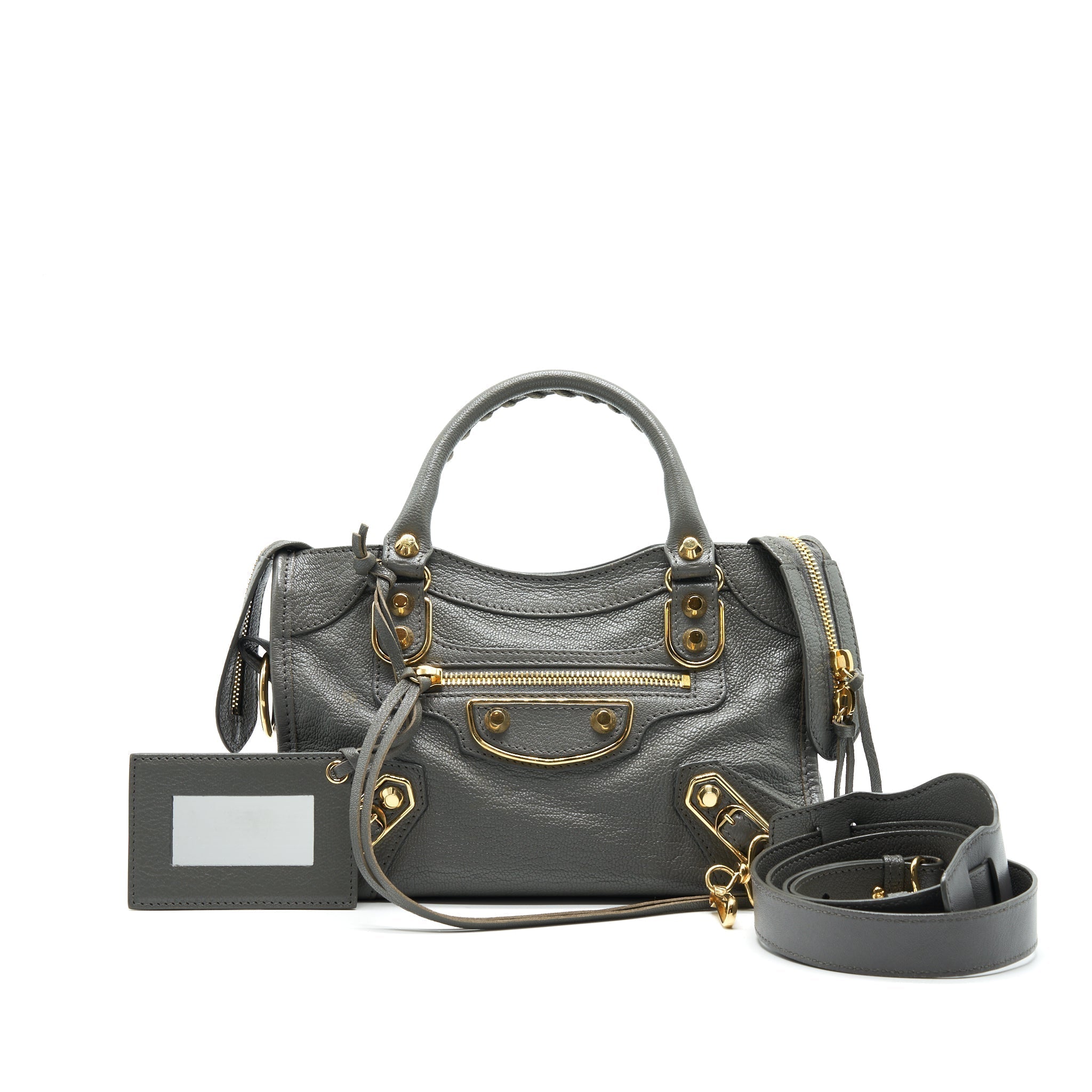 balenciaga-mini-city-bag-grey-with-ghw