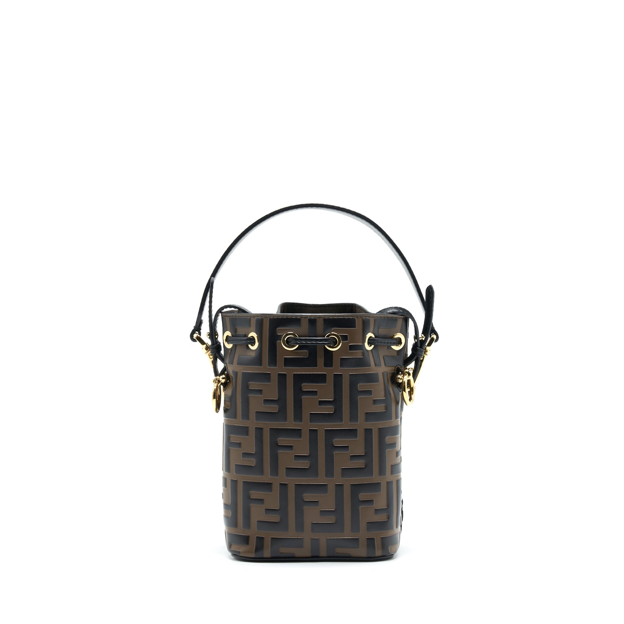 fendi-mon-tresor-mini-bucket-bag-black-brown-ghw
