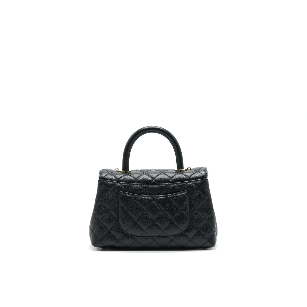 chanel-small-coco-handle-24cm-caviar-black-ghw-microchip