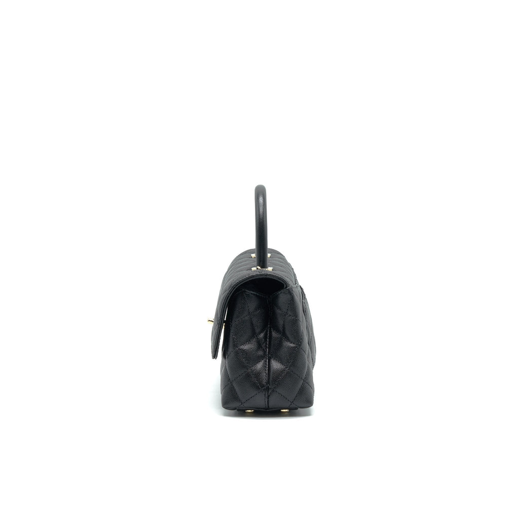 chanel-small-coco-handle-24cm-caviar-black-ghw-microchip
